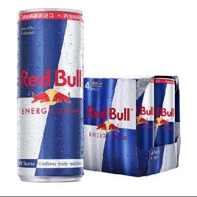 Red Bull 红牛 维生素功能饮料原味 250ml*4罐 19.9元（需换购）