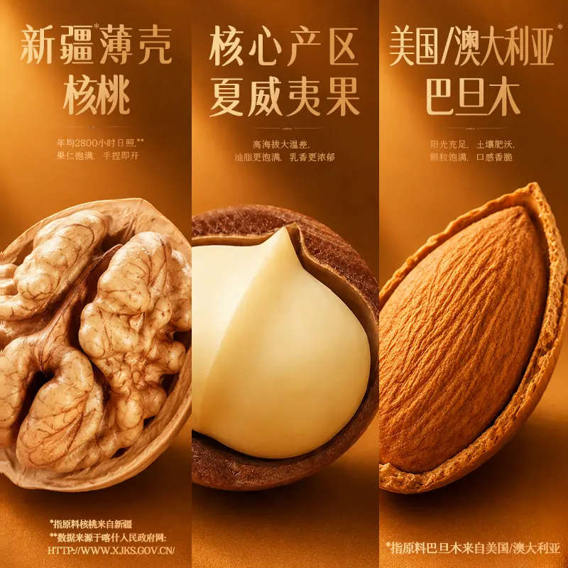 百草味 88积分-百草味坚果礼盒2026见父母家长1188g夏威夷果送长辈礼包 43.61元 - 86线报