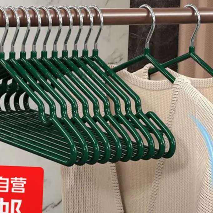 晾衣架 干湿两用防滑 10个装 0.99元