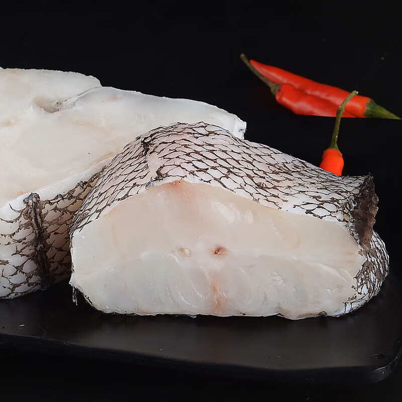 新鲜精选鳕鱼块 鳕鱼块一斤（宝宝辅食） 24.97元（需买3件，需用券）