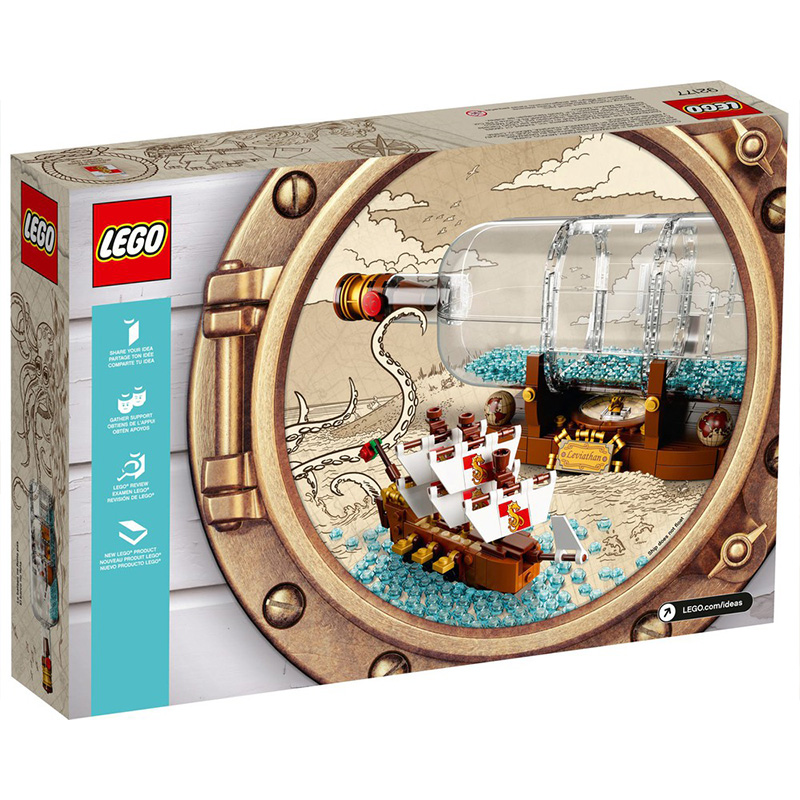 乐高 LEGO Ideas系列 92177 典藏瓶中船 759.05元
