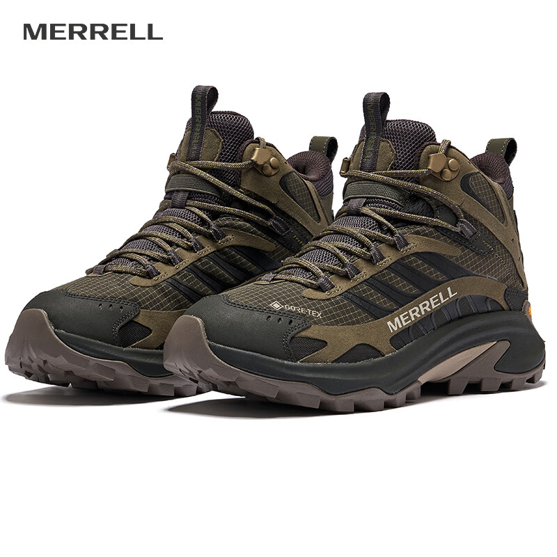 PLUS会员：Merrell 迈乐 MOAB SPEED 2 MID GTX 户外中帮 越野跑徒步鞋 J037979 情侣款 5