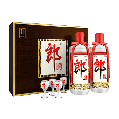 京东百亿补贴langjiu郎酒郎牌郎酒53vol酱香型白酒500ml2瓶礼盒装415