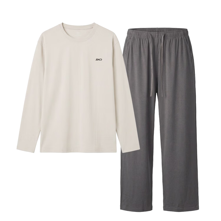 京东京造 莱赛尔天丝棉10A抗菌睡衣男、需凑单 76.42元+凑8.6元