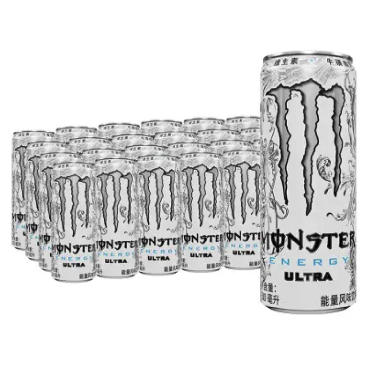 Monster Energy 可口可乐（Coca-Cola）魔爪 Monster 无糖 能量风味饮料 330ml*12罐整箱