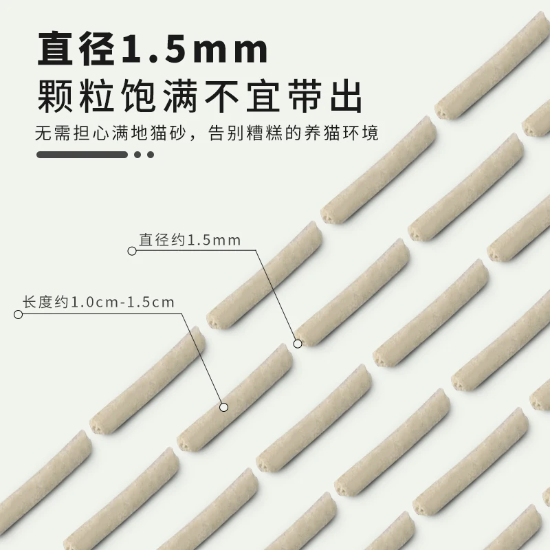憨仕 绿茶豆腐混合猫砂 10斤装 10.49元 - 线报酷
