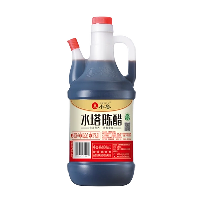 水塔 山西特产 无添加老陈醋4度酸 800ml*3件 12.7元包邮（合4.23元/件）