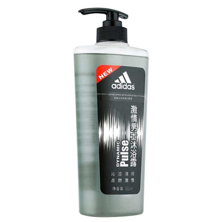 adidas 阿迪达斯 男士活力沐浴露 激情 600ml 12.76元（需用券）