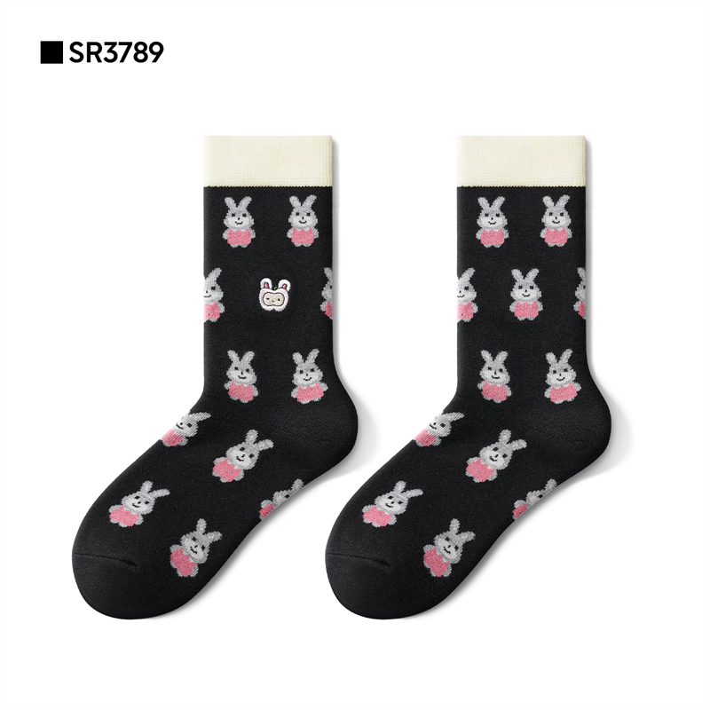 Semir 森马 女士中筒袜 SR3789 14.3元