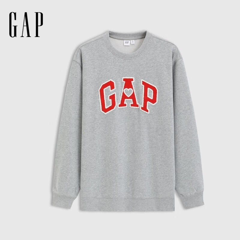 20点开始：Gap 男士法式圈织爱心刺绣logo卫衣 721023 74.65元（需用券）