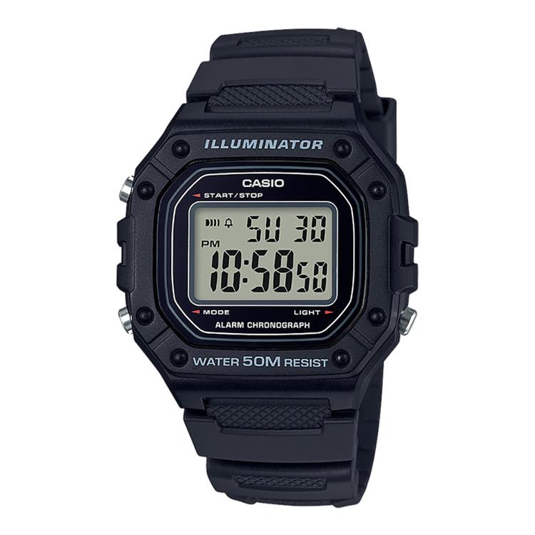 CASIO 电子腕表 W-218H-1A 115元