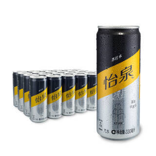怡泉 Schweppes 调酒汽水无糖零卡 苏打水 330ml*24罐 整箱装 可口可乐出品 新老包装随机发货 *4件 175.64元(需用券,合43.91元/件)