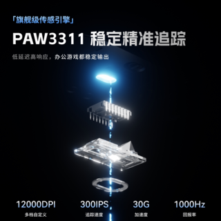 斯迈狼M9pro 无线三模游戏鼠标 轻量化 PAW3311+磁吸无线充 53.5元 - 线报酷 斯迈狼M9pro 无线三模游戏鼠标 轻量化 PAW3311+磁吸无线充 53.5元 - 线报酷