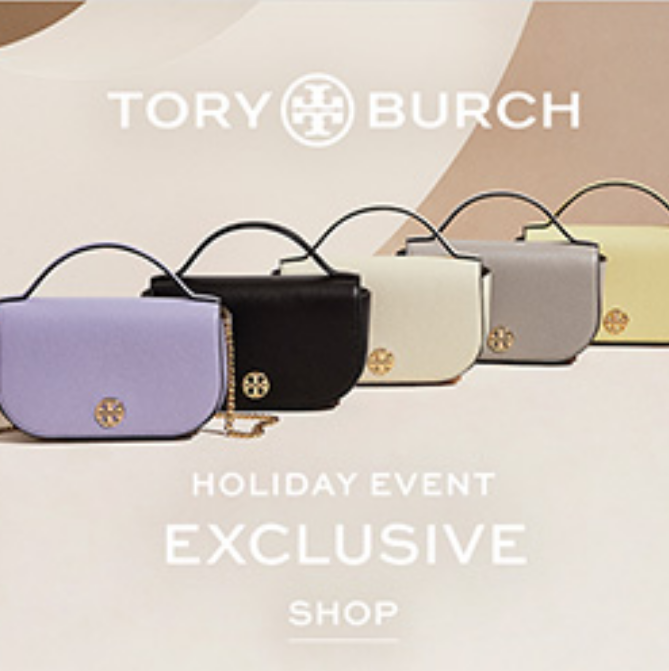 预告！Tory burch US：黑五提前享 多款包袋抄底价！ 低至5折+额外7折