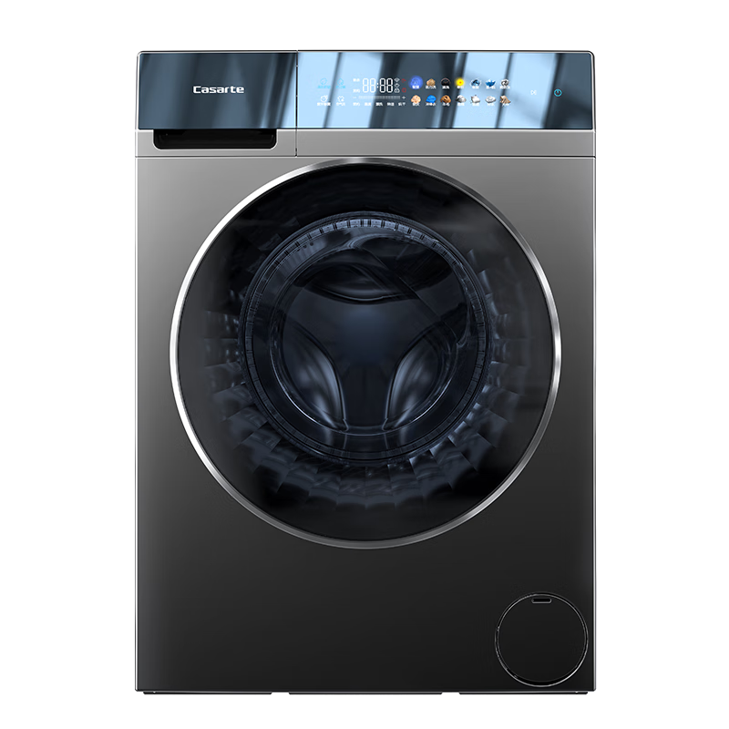 PLUS会员: 卡萨帝（Casarte）滚筒洗衣机全自动 10公斤洗烘一体机 直驱变频防