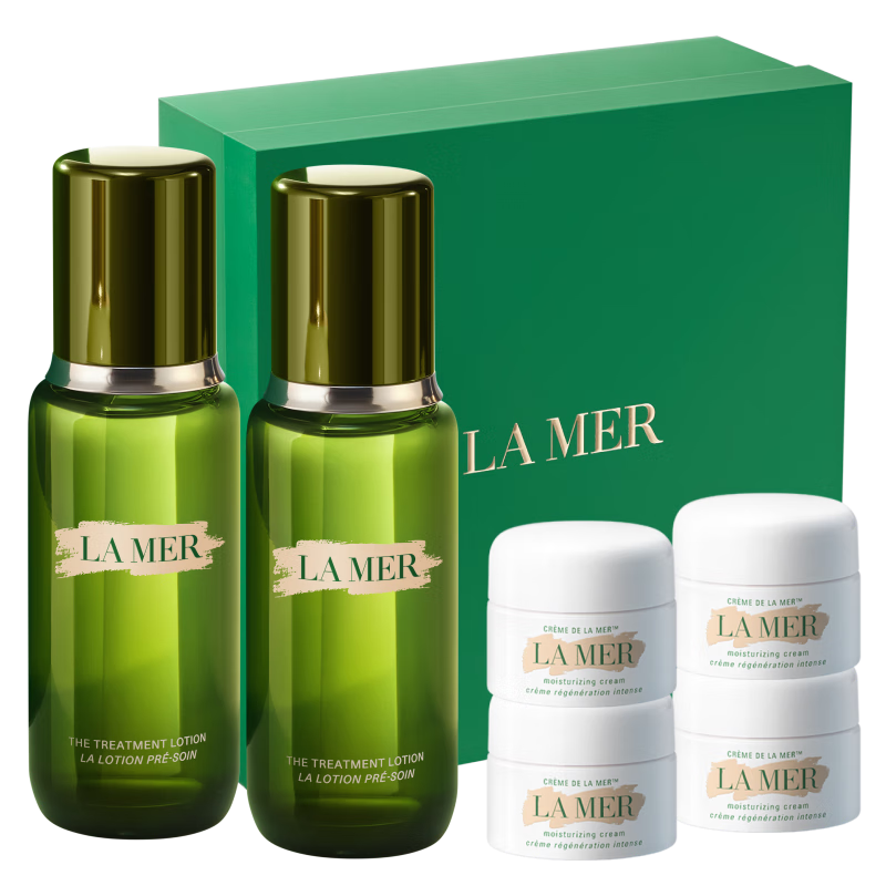 PLUS会员：LA MER 海蓝之谜 修护精萃水150ml*2 赠面霜7ml*4+晚霜3.5ml*2 2259.6元包邮