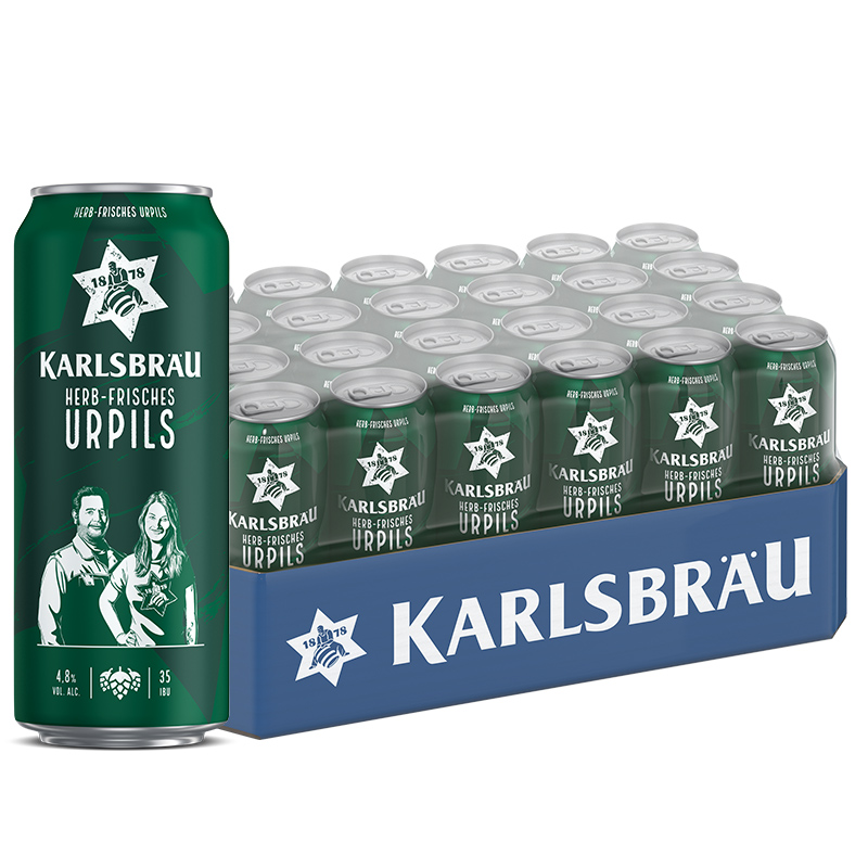 KARLSBRAU 卡斯布鲁 经典皮尔森啤酒 119元（需用券）