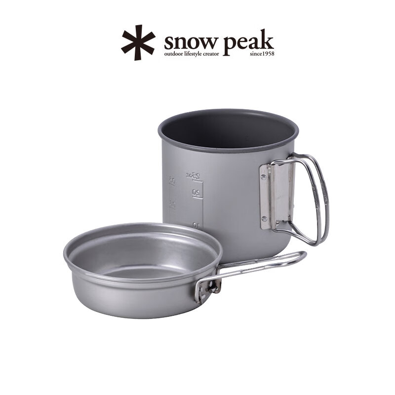 snow peak 铝锅套装 SCS-009 1400ml 183.25元包邮（需用券）