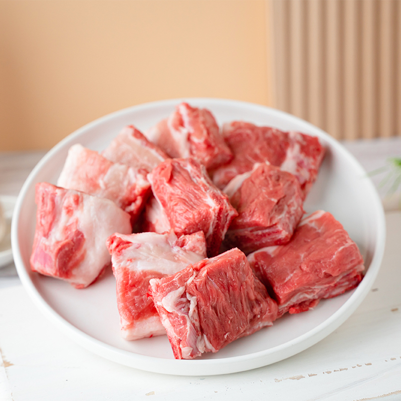 高金食品高金猪脊排1kg免切脊排块猪排骨猪肋骨猪肋条猪骨高汤糖醋