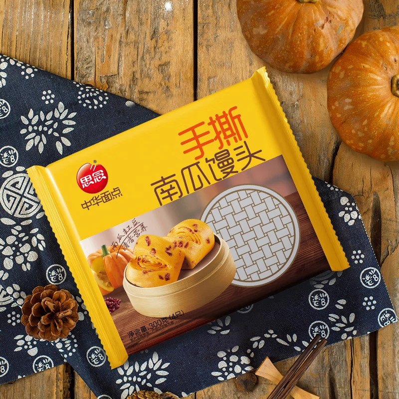 思念 中华面点手撕南瓜馒头 4.99元 - 线报酷