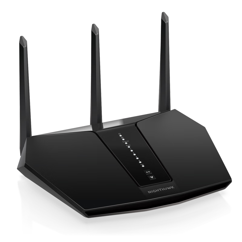 PLUS会员：NETGEAR 美国网件 网件 RAX30 AX2400 双频 家用电竞路由器 217.76元（需