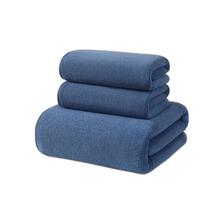YIDUO 宜朵 毛巾浴巾套装 3件套 烟雾蓝 13.7元（需用券）