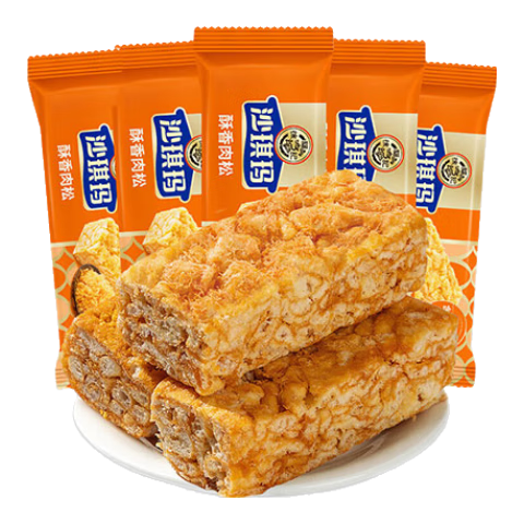 徐福记 肉松沙琪玛 500g 15.5元（需用券）
