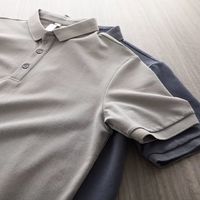 Cebrodz 300g重磅纯棉男士夏季POLO衫短袖夏季T恤商务休闲装品质通勤男装 ￥58