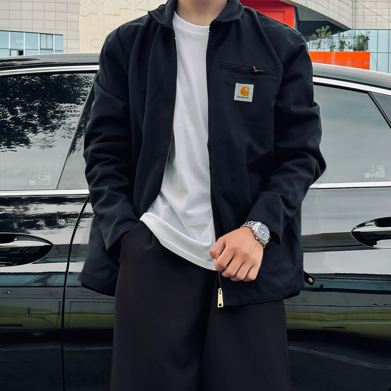carhartt 男款复古工装外套 103828BLK 853.29元