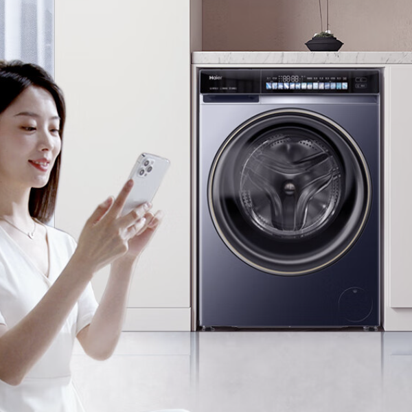 国家补贴：海尔 Haier 精华洗2.0 EG100BD176L 滚筒洗衣机 10KG 灰色 2308.64元（需用