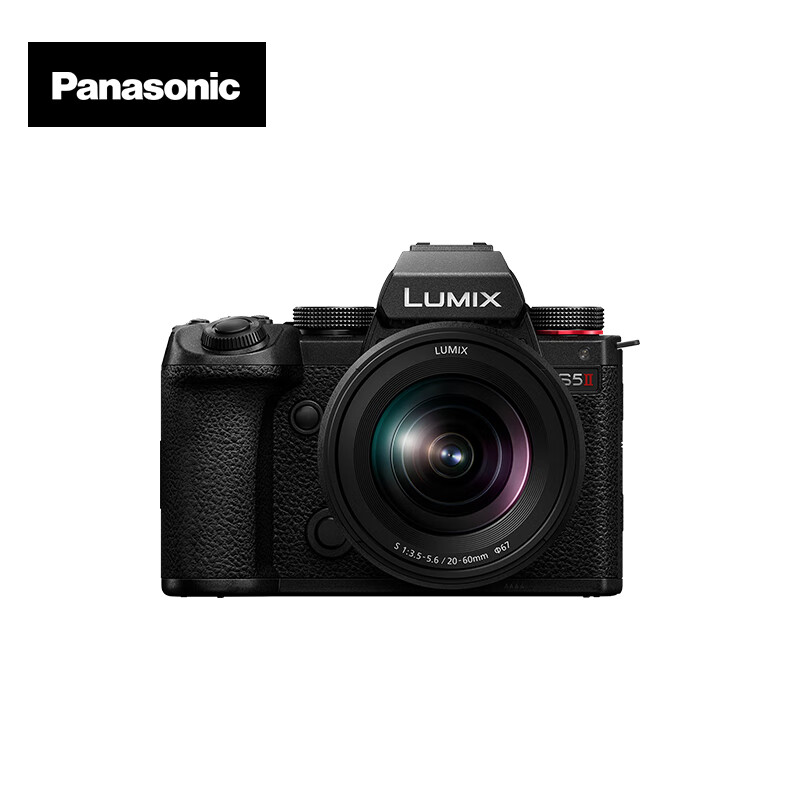 Panasonic 松下 S5M2K 全画幅 微单相机 黑色 20-60mm F3.5-5.6 单头套机 12698元包邮