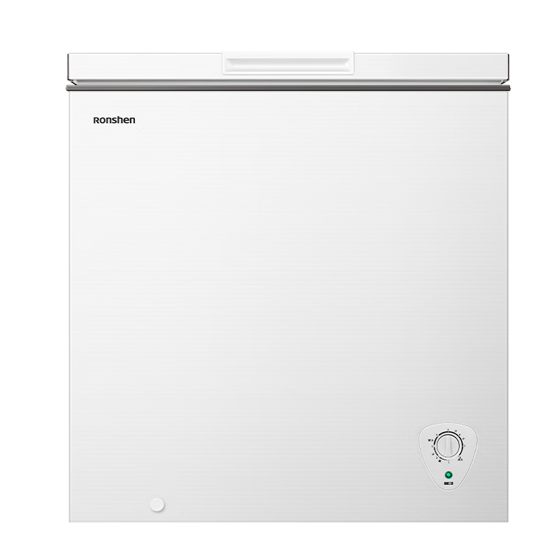 Plus会员：Ronshen 容声 200升 减霜小型冰柜 家用冷藏冷冻 转换单温冷柜 一级
