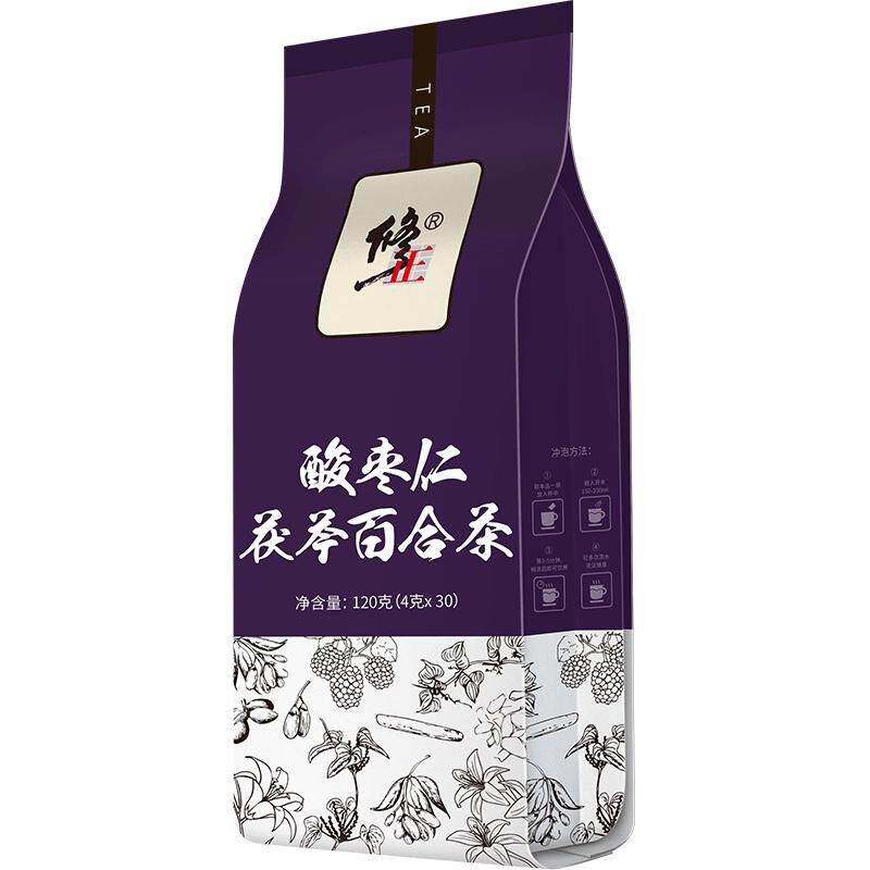 修正 酸枣仁茯苓百合茶 120g 4g*30包 14.9元