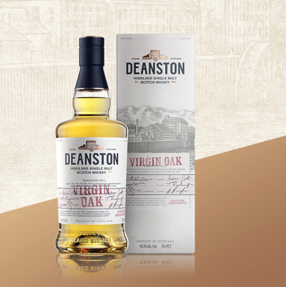 Deanston 汀斯顿 原始桶 单一麦芽 苏格兰威士忌 46.3%vol 700ml 礼盒装 162.65元（