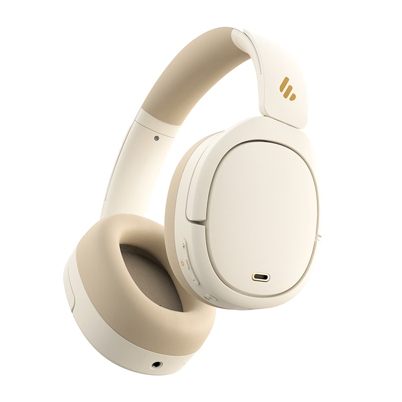 PLUS会员：漫步者（EDIFIER）W860NB Pro头戴式主动降噪蓝牙耳机 蓝牙5.3 双金标