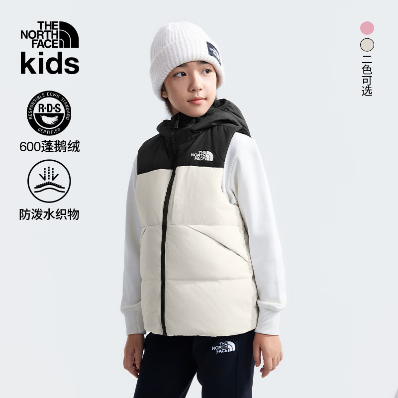 THE NORTH FACE 儿童防泼水两面穿羽绒马甲 439.2元