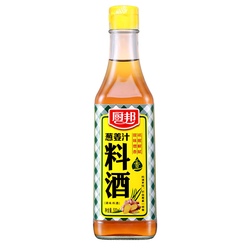 厨邦 葱姜汁料酒 500ml 5.52元
