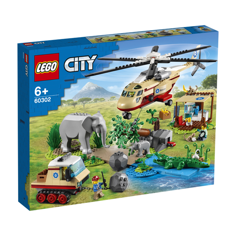 LEGO 乐高 城市系列 60302 野生动物救援 490.2元