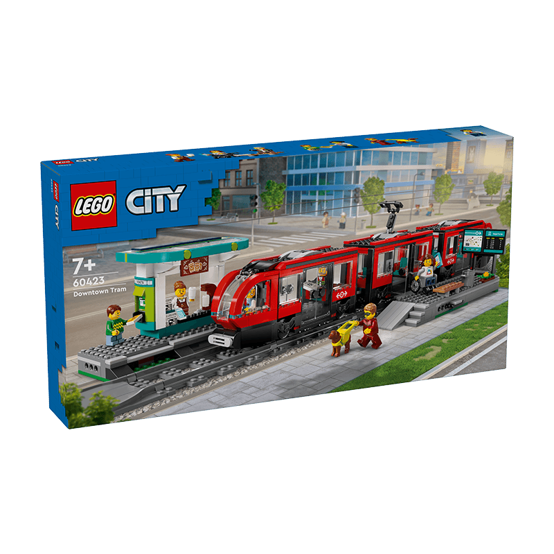 LEGO 乐高 City城市系列 60423 都市有轨电车 514.3元（需用券）