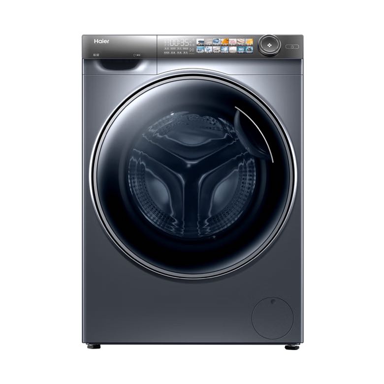 Haier 海尔 精华洗洗衣机滚筒10公斤一级能效变频节能智能投放巴氏除菌 G10028BD14LS 2192.51元（需用券）