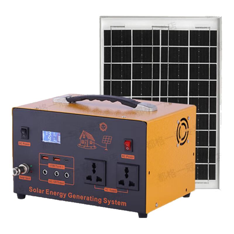 都格 太阳能供电发电系统 220V、3000W、150万毫安、800瓦光伏板 7484.3元（plus）
