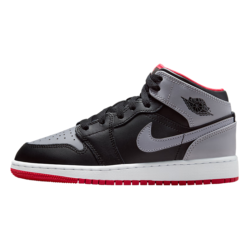 NIKE AIR JORDAN 耐克男女AJ1中帮休闲板鞋内嵌气垫青少年篮球运动鞋 DQ8423-006 40