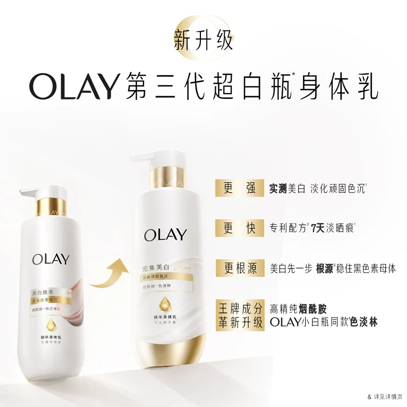 玉兰油 超白瓶美白身体乳 30g*3 8.9元 - 线报酷