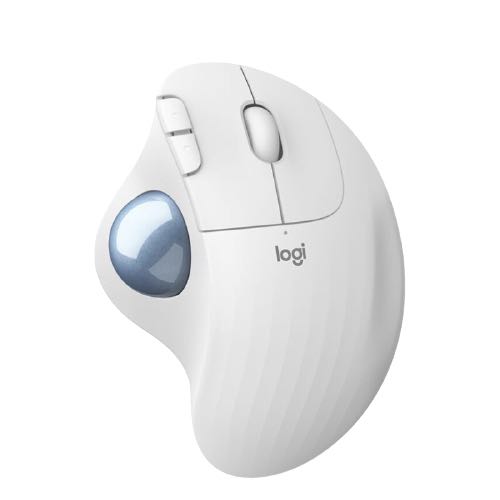 logitech 罗技 ERGO M575 2.4G蓝牙 双模无线鼠标 2000DPI 珍珠白 186元（需用券）