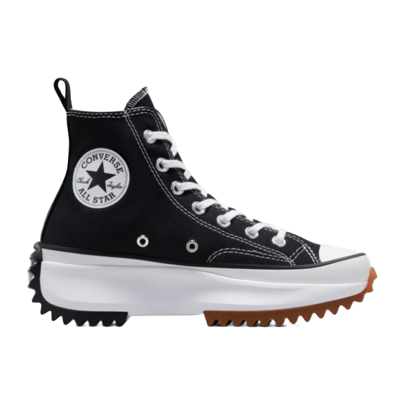 匡威Converse Run Star Hike高帮帆布流星厚底鞋黑色166800C 166800C 383.65元(需领券)