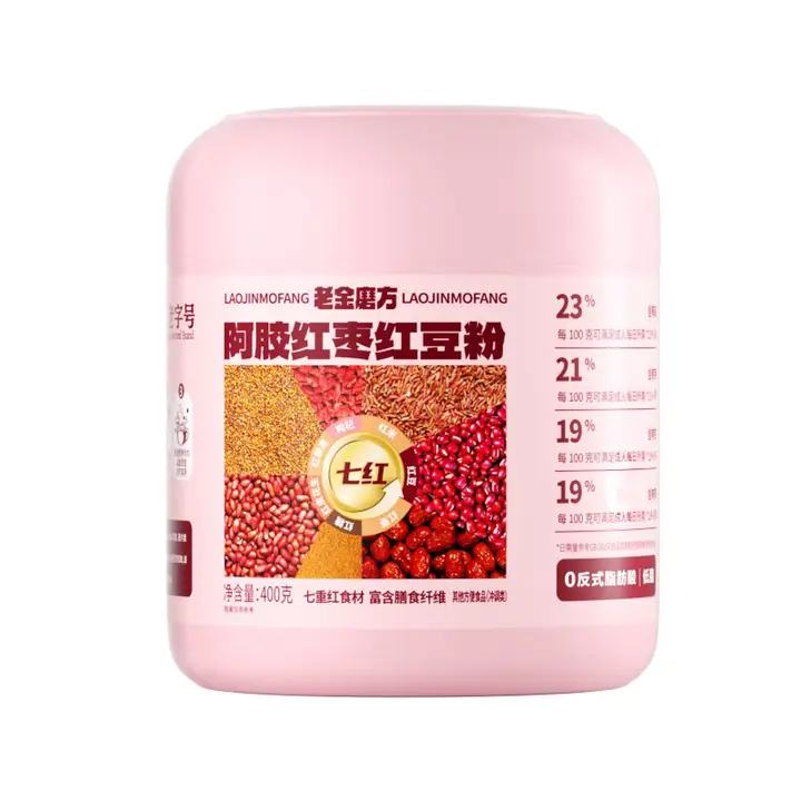 老金磨方 阿胶红枣红豆粉 400g*1罐 任选 × 2件 29.8元(需领券，合14.9元/件)