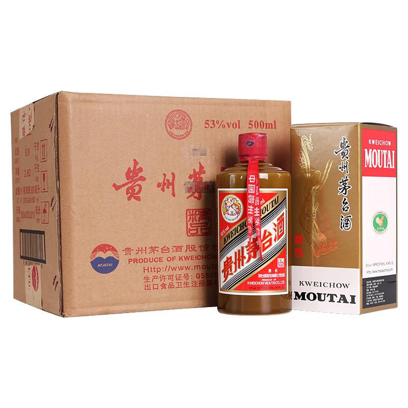 茅台 飞天茅台 53%vol 酱香型白酒 500ml*6瓶 14940元