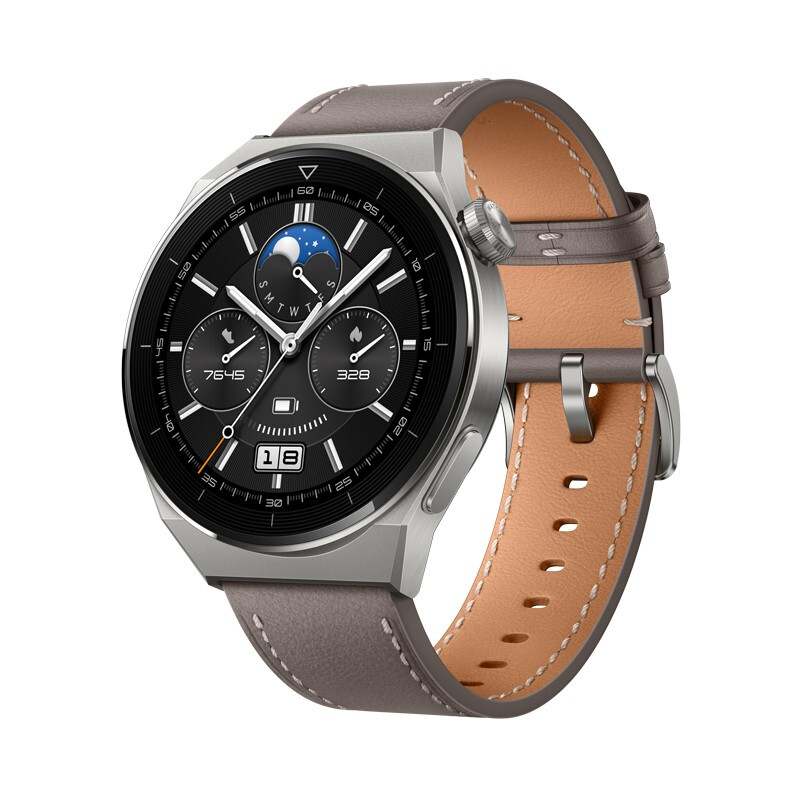 HUAWEI 华为 WATCH GT 3 Pro华为手表智能手表心脏健康时尚款灰色 1460.56元