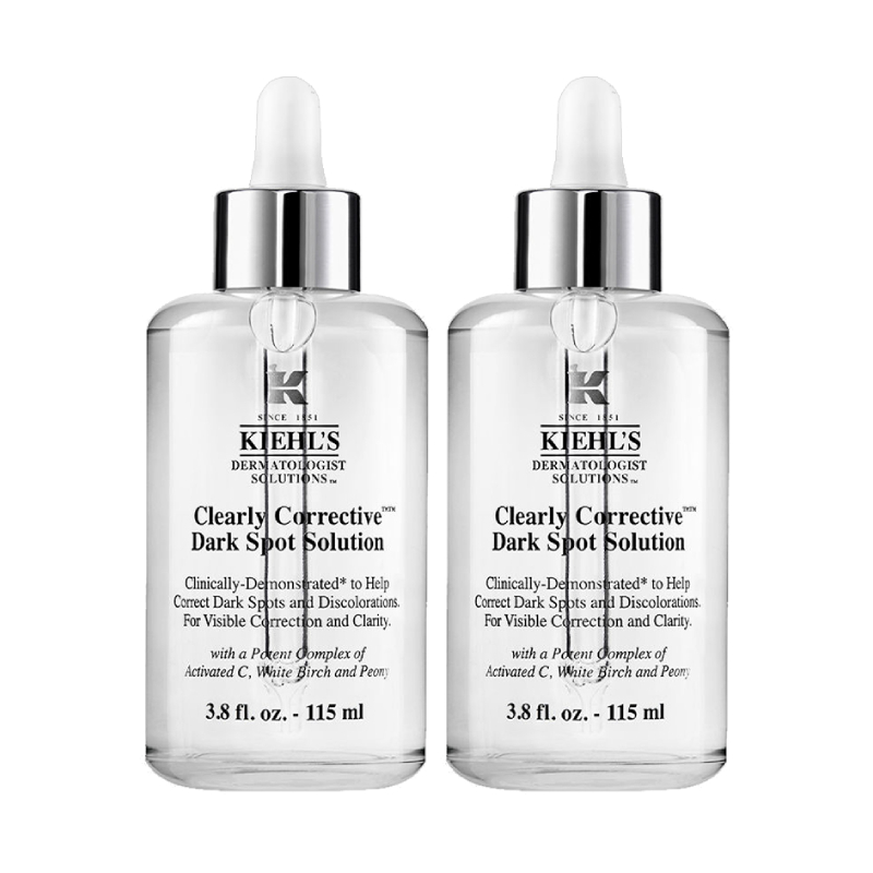 Kiehl's 科颜氏 新集焕白均衡亮肤淡斑精华液 115ml*2 693元