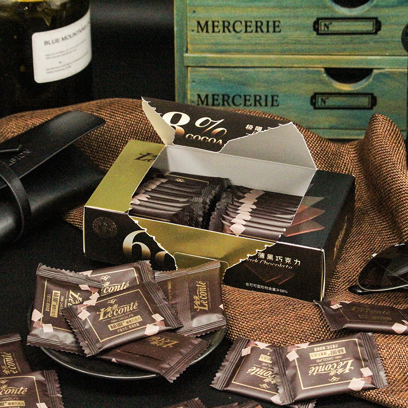Le conté 金帝 极限 68%黑巧克力 100g 9.95元（需买2件，需用券）